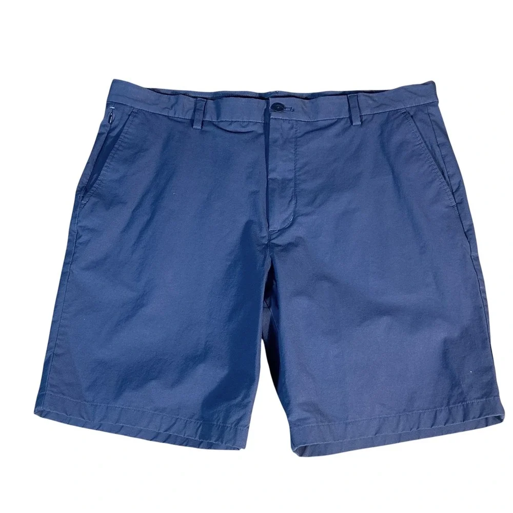 Vineyard Vines On-The-Go Shorts Mens‎ 38 Blue Performance Stretch 1H001073 - Picture 2 of 9